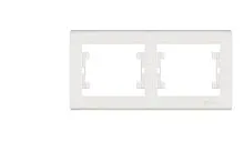 Рамка 2-м Manolya горизонт. бел. Makel 41001702