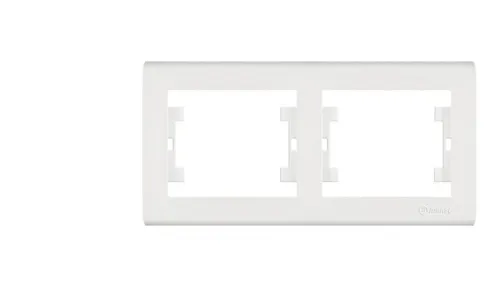 Рамка 2-м Manolya горизонт. бел. Makel 41001702