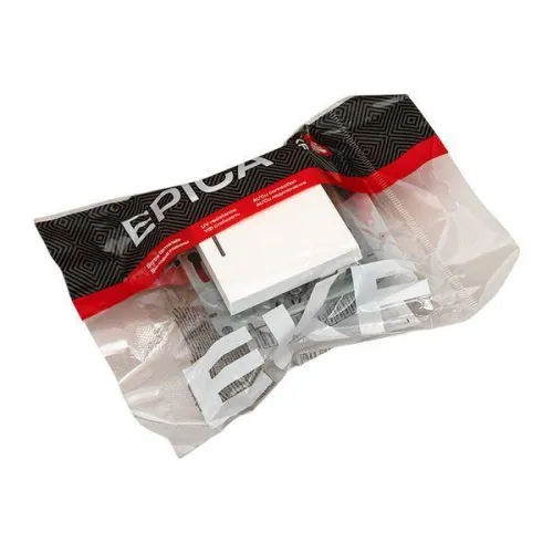 Выключатель 1-кл. СП Эпика с подсветкой механизм бел. EKF UP1-SWW-14 фото 10