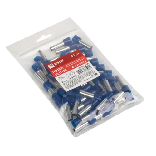 Наконечник штыревой втулочный НШвИ 16.0-18 (уп.50шт) PROxima EKF nhvi-16.0-18 фото 3