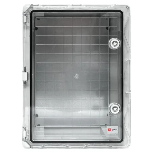 Бокс пластиковый с монтажной платой 400х300х220 IP65 прозр. дверь PROxima EKF PBT65MP004 фото 6