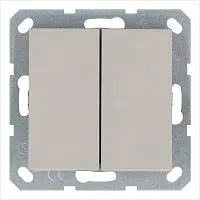 Переключатель перекрестный 2-кл. 10А IP20 механизм тауп Jasmart G3014T