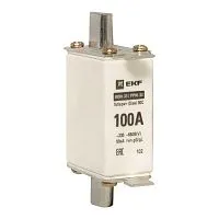 Вставка плавкая ППН-33 100/100А 50кА габарит 00С PROxima EKF fus-33/100