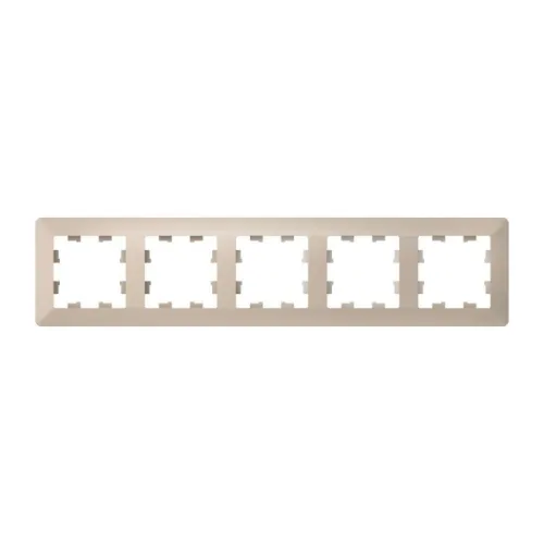 Рамка 5-м AtlasDesign Air песочн./дым. бел. SE ATN221205 фото 3