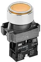Кнопка LA167-BAF51 d22мм 1НО желт. IEK BBT20-BAF51-1-22-67-K05
