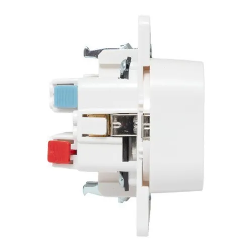 Розетка 2-м СП Стокгольм 16А IP20 с заземл. защ. шторки механизм бел. PROxima EKF EYR16-128-10 фото 8