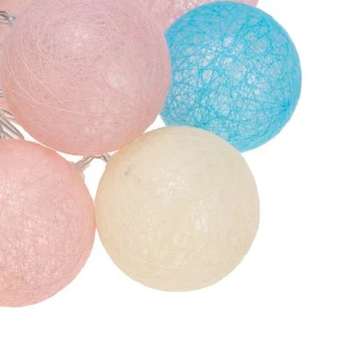 Гирлянда "Тайские фонарики" Перламутр 5м 25LED тепл. бел. питание USB прозр. ПВХ Neon-Night 304-010 фото 5