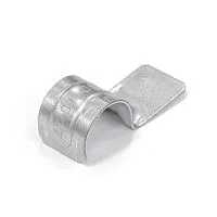 Скоба крепежная однолапковая СМО d16-17мм для монтажн. пистолета без отверст. метал. (уп.100шт) Промрукав PR08.2753