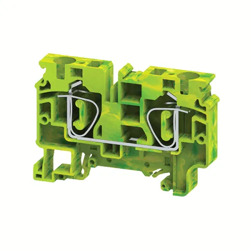 Клемма заземляющая пружинная OptiClip CXG-10-PE-(0.2-10) КЭАЗ 289762 фото 2