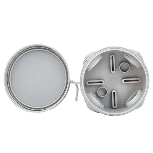 Коробка распаячная КМР-040-039 наружная с крышкой 85х40 4 мембранных ввода IP54 розн. стикер PROxima EKF plc-kmr-040-039-r фото 4