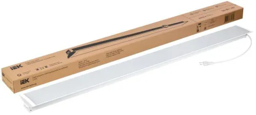Светильник светодиодный линейный 1201 36Вт 4000К 1200х107х52мм IEK LDCK-0-1201-36-4000-K01 фото 2