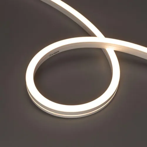 Лента светодиодная MOONLIGHT-SIDE-A140-12x17mm 24V Warm 3000К 9.6Вт/м IP67 wire x2 боков. вывод кабеля герметичная (уп.5м) Arlight 042784