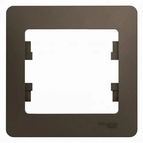 Рамка 1-м Glossa шоколад SE GSL000801