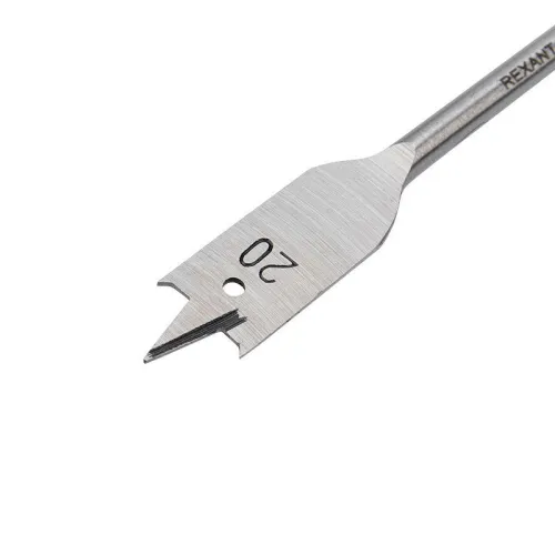 Сверло перовое по дереву 20мм (шестигранный хвостовик) Kranz KR-91-0667 фото 3