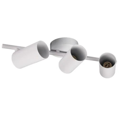 Светильник PCL-0403 3xGU10 IP20 230В WH настен./потолочн. декор. под лампу JazzWay 5066663 фото 3