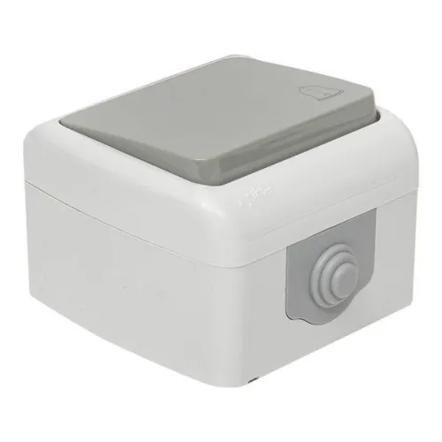 Кнопка звонка 1-кл. ОП Мурманск 10А IP54 сер. EKF EFZ10-026-30-54 фото 4