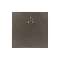 Панель лицевая Валенсия для кнопки звонка 10А графит PROxima EKF ESV10-L-026-60