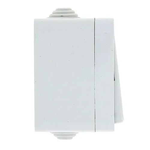 Кнопка звонка 1-кл. ОП Прага 10А IP44 бел. EKF EKZ10-026-10-44 фото 3