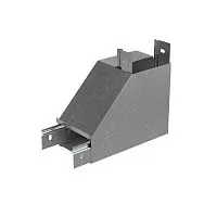 Угол для лотка вертикальный внутренний правый с разворотом трассы на 90град. 50х50 сталь 1мм "ПЛЮС" NLPDplus90-50-50-R КМ PL3821