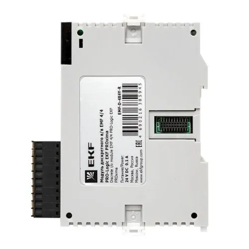 Модуль дискретного в/в EMF 4/4 PRO-Logic PROxima EKF EMF-D-4X4Y-R фото 7