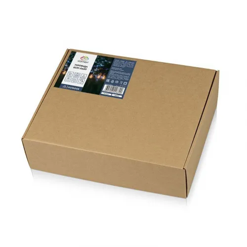 Гирлянда "Белт Лайт" 20м шаг 50см 40 подвесных патронов 50Вт IP44 провод каучук черн. Neon-Night 331-337 фото 3