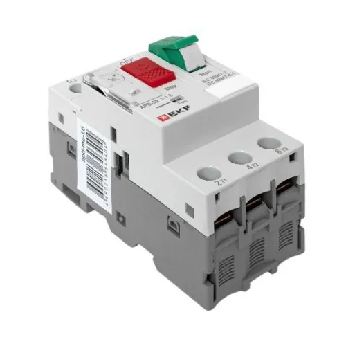Выключатель автоматический для защиты двигателя АПД-32 1.0-1.6А EKF apd-me-1.6 фото 3