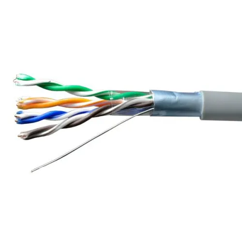Кабель витая пара F/UTP кат.5E 4х2х24AWG solid Cu LSZH нг(А)-HF In. Standard (м) SUPRLAN 01-1023-1
