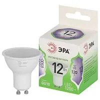 Лампа светодиодная GREEN LINE MR16-12W-865-GU10 GL 12Вт софит 6500К свет холод. GU10 Эра Б0067074