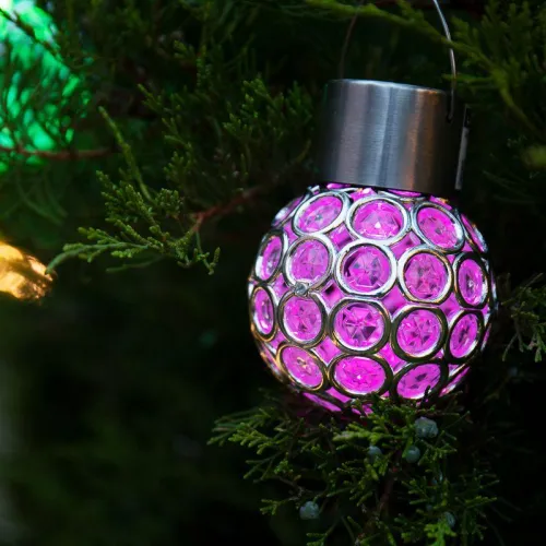 Светильник садовый SLR-RB-80 подвесной солнечная батарея Lamper 602-231 фото 4