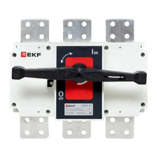 Рубильник-выключатель 3п 1250А с рукояткой управления для прямой установки PowerSwitch PROxima EKF psds-1250-3 фото 10