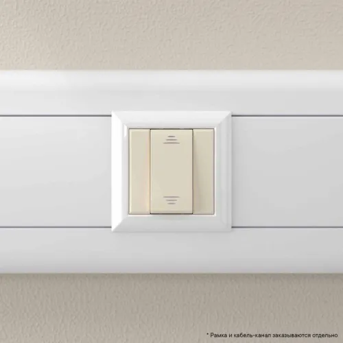 Переключатель модульный 1-кл. 1мод. Avanti "Ванильная дымка" 16А IP20 беж. DKC 4405111 фото 3
