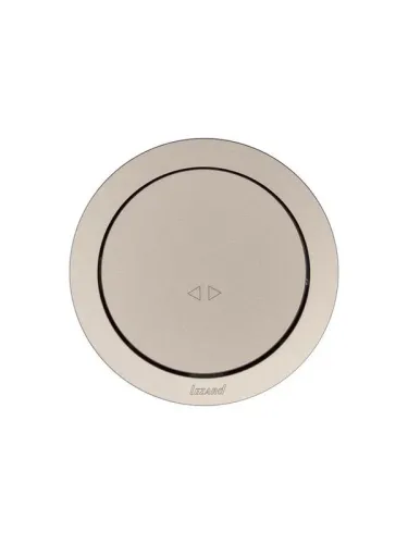 Выключатель промежуточный 1-кл. СП OSEN 10А IP20 механизм титан LEZARD 743-3788-107 фото 4