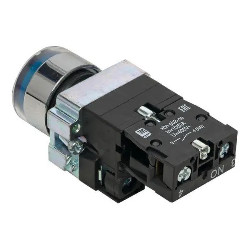 Кнопка BW61 с подсветкой 24В син. NO PROxima EKF xb2-bw61-24 фото 5