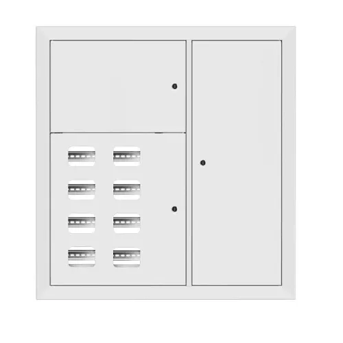 Щит этажный 8кв. RAL9003 (1000х950х160) PROxima EKF mb29-v-8-ral9003