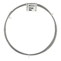 Трос для растяжки 1.0мм DIN 3055 стальной (уп.10м) Tech-Krep/Zitar 127839