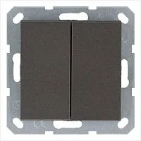 Переключатель перекрестный 2-кл. 10А IP20 механизм мокко Jasmart G3014Z