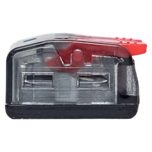 Клемма строительно-монтажная СМК 221-413 с рычагом 3 отверстия 0.2-4.0кв.мм (блист.20шт) PROxima EKF plc-smk-221-413b-20 фото 2