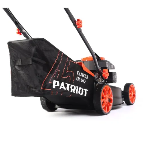 Газонокосилка бензиновая PT 400 41см 3.5л.с 130сс трав. 45л ткань 3 уровня (25-65) метал. Дека PATRIOT 512109400 фото 4