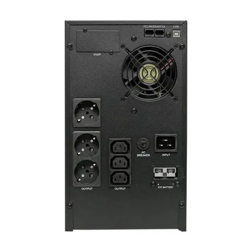Источник бесперебойного питания линейно-интерактивный E-Power PSW 600 3000В.А напольный без АКБ с усилен. ЗУ PROxima EKF PSW-630-T фото 4