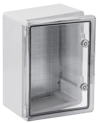 Корпус ЩМПп 400х300х170 УХЛ1 IP65 прозр. дверь пластик. IEK MKP92-N-403017-65