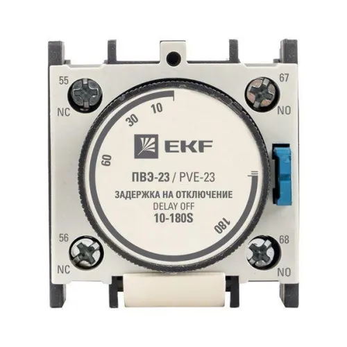 Приставка ПВЭ 23 10-180сек NO+NC EKF ctr-st-23 фото 2