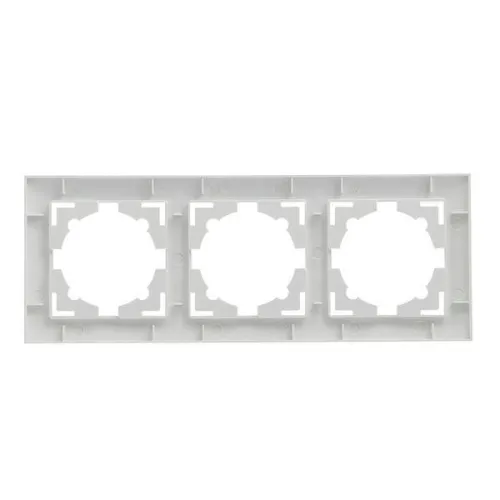 Рамка 3-м Валенсия бел. PROxima EKF EWM-G-303-10 фото 4