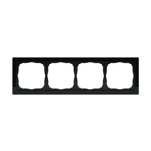 Рамка 4-м ArtGallery Pure органич. стекло черн. SE GAL321004 фото 2