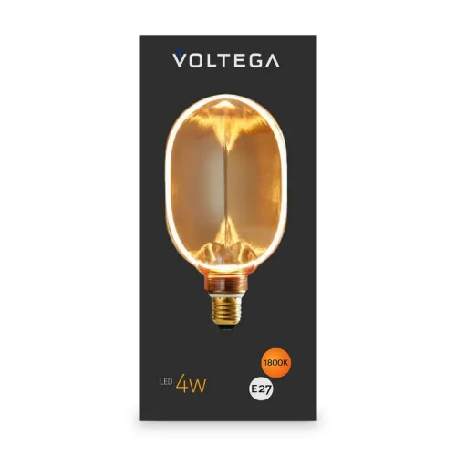 Лампа светодиодная Loft Led O100 4Вт 1800К E27 Voltega 8540 фото 5