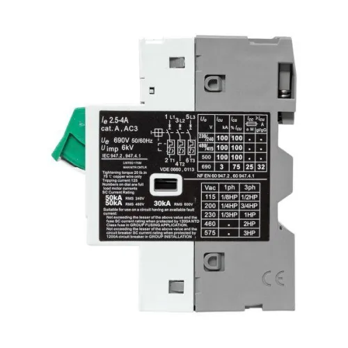 Выключатель автоматический для защиты двигателя АПД-32 2.5-4А EKF apd-me-4.0 фото 6