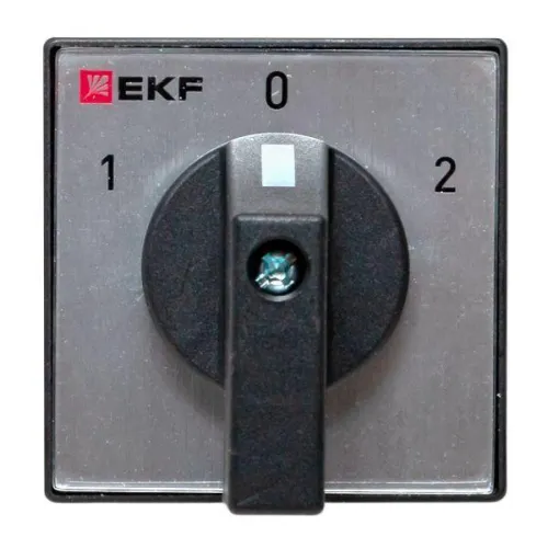 Переключатель кулачковый ПК-1-41 1п 25А "1-0-2" IP65 EKF pk-1-41-25-65 фото 3