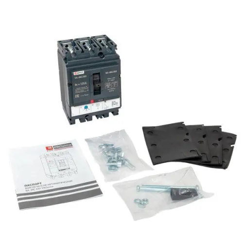 Выключатель автоматический 3п 250/125А 45кА ВА-99C Compact NS PROxima EKF mccb99C-250-125 фото 2