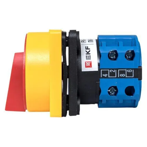 Переключатель кулачковый ПК-1-13 10А 3п "0-1" с блокировкой IP65 PROxima EKF pk-1-13-10-a65 фото 5