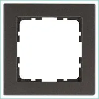 Рамка 1-м G-Classic мокко Jasmart G1001Z