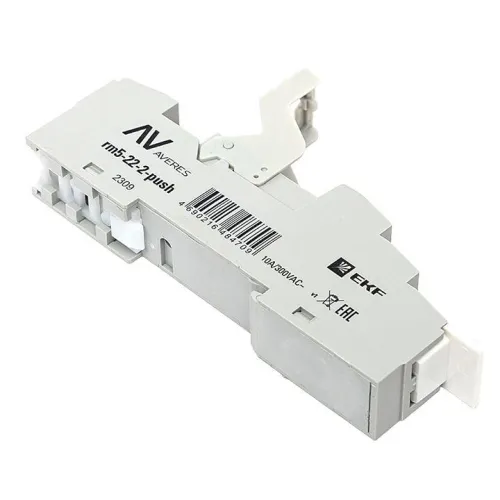 Разъем для реле РM5 22/2 Push-in AVERES EKF rm5-22-2-push фото 7